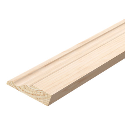  - Planed Neutral Pine Ogee Architrave (L)2100mm (W)58mm (T)15mm