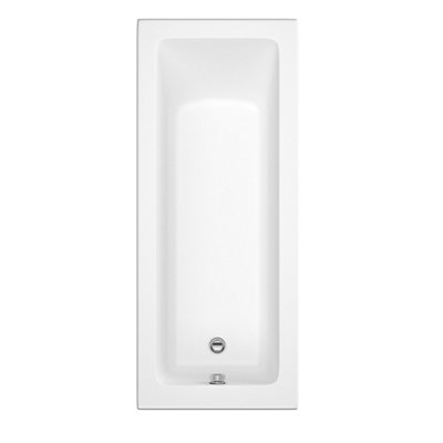 Cooke & Lewis Arezzo Rectangular Straight Bath (L)170Cm (W)70Cm from B&Q