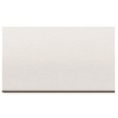 Cooke & Lewis Gloss White Straight End Bath Panel (H)51Cm (W)80Cm from B&Q