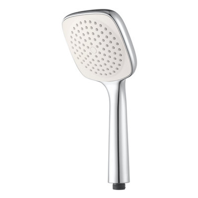 GoodHome Teesta Single-Spray Pattern Handset Shower Head from B&Q