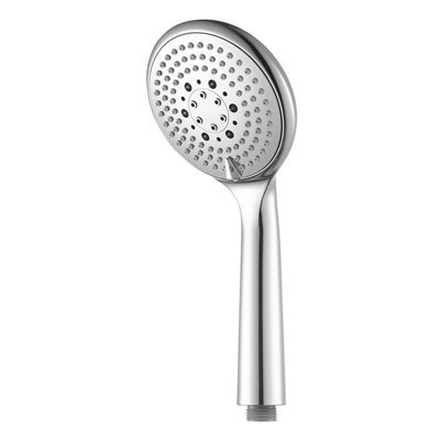 GoodHome Cavally Chrome Effect 3-Spray Pattern Shower Head from B&Q