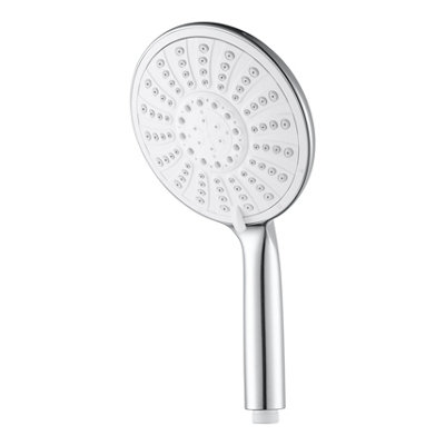GoodHome Imelda Chrome Effect 5-Spray Pattern Overhead Shower Head from B&Q