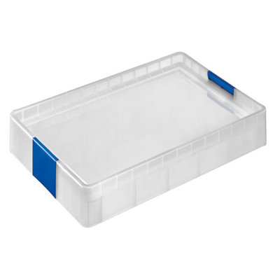 Form Xago Stackable Clear Lid For 94L Boxes from B&Q