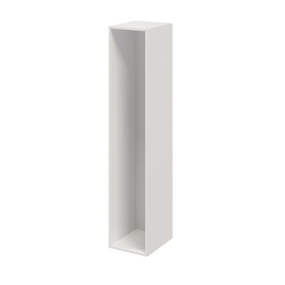 B&Q -  Atomia White Modular Furniture Cabinet(H)1875mm (W)375mm (D)450mm