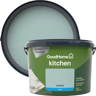 GoodHome Kitchen Artane Matt Wall & Ceiling Emulsion Paint2.5L from B&Q