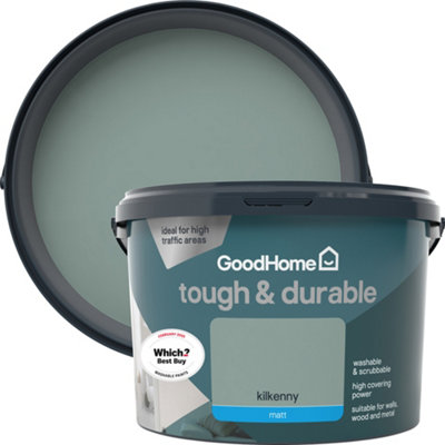 GoodHome Tough & Durable Kilkenny Matt Wall & Ceiling Emulsion Paint2.5L from B&Q
