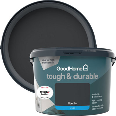GoodHome Tough & Durable Liberty Matt Wall & Ceiling Emulsion Paint2.5L from B&Q