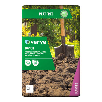 Verve Peat-Free Top Soil 25L from B&Q