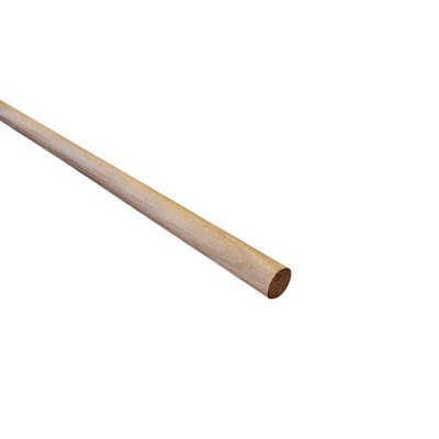 Oak Dowel Doweling (L)2400mm (Dia)21mm from B&Q