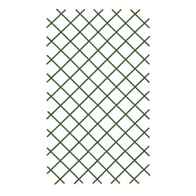  - Green Plastic Trellis (W)100Cm X (H)200Cm