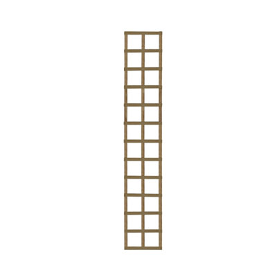 B&Q -  6Ft Square European Softwood Trellis Panel (W)32Cm X (H)183Cm