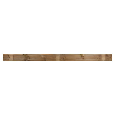 Blooma Lemhi Pressure Treated Green Gravel Board (L)2.4M (W)150mm (T)21mm Pack Of 1 from B&Q