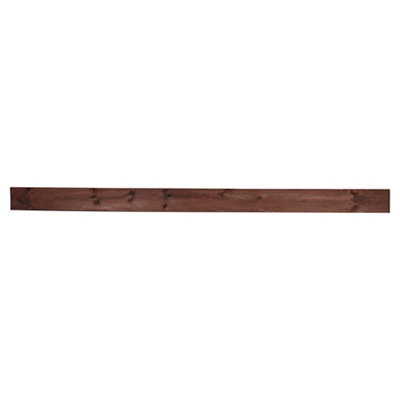 Blooma Lemhi Pressure Treated Brown Gravel Board (L)2.4M (W)150mm (T)21mm Pack Of 1 from B&Q