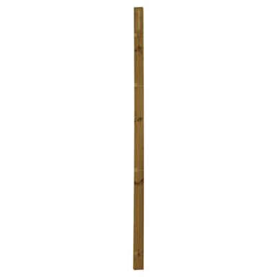 Klikstrom Neva Slotted U-Shaped Wooden Fence Post (H)2.4M (W)90mm from B&Q