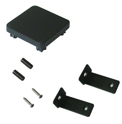 Klikstrom Neva Steel Post Cap (W)75mm (D)75mm from B&Q