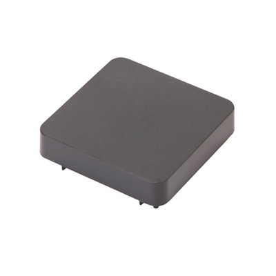 Klikstrom Neva Stainless Steel Post Cap (W)75mm (D)75mm from B&Q
