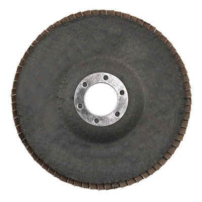 Universal Fit 40 Grit Flap Disc (Dia)115mm from B&Q