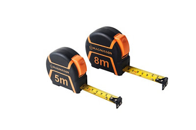 Magnusson 2 Piece Tape Measure Set from B&Q