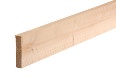  - Smooth Planed Pse Whitewood Spruce Stick Timber (L)2.1M (W)94mm (T)28mm