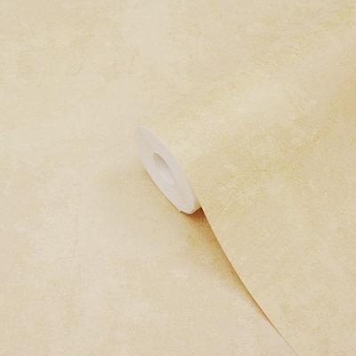 GoodHome Omey Beige Distressed Effect Shabby Chic Textured Wallpaper from B&Q