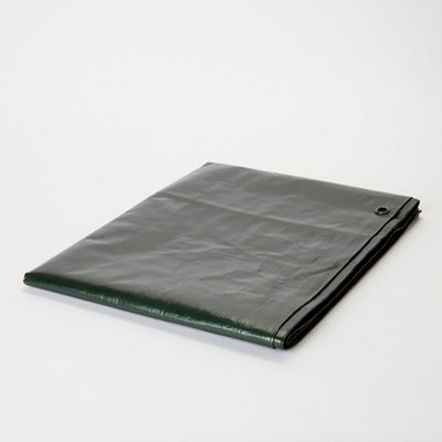 Brown & Green Tarpaulin(L)3M (W)2M