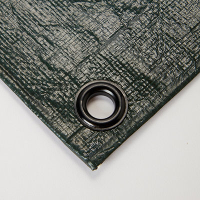 Brown & Green Tarpaulin(L)5M (W)4M