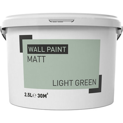  - Green Matt Wall & Ceiling Emulsion Paint2.5L