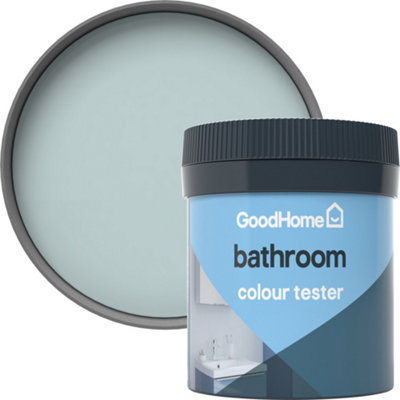 GoodHome Bathroom Clontarf Soft Sheen Wall & Ceiling Emulsion Paint50Ml Tester Pot from B&Q