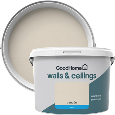 GoodHome Walls & Ceilings Cancun Matt Emulsion Paint2.5L from B&Q