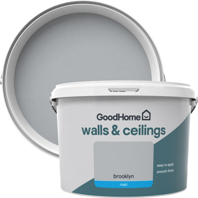 GoodHome Walls & Ceilings Brooklyn Matt Emulsion Paint2.5L from B&Q