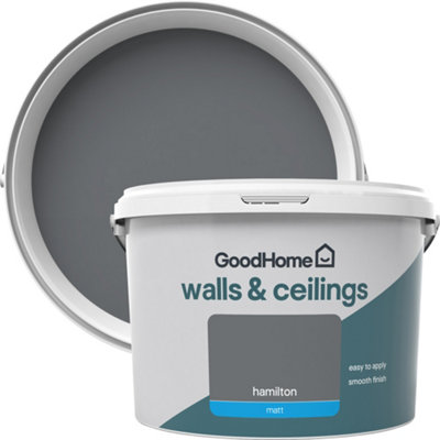 GoodHome Walls & Ceilings Hamilton Matt Emulsion Paint2.5L from B&Q