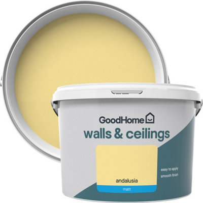 GoodHome Walls & Ceilings Andalusia Matt Emulsion Paint2.5L from B&Q