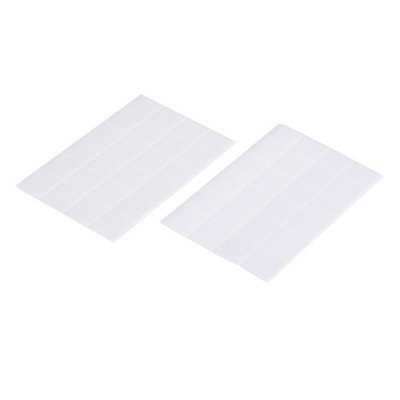 Diall White Hook & Loop Tape (L)0.03M (W)25mm Pack Of 24 from B&Q