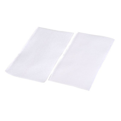 Diall White Hook & Loop Tape (L)0.1M (W)200mm from B&Q