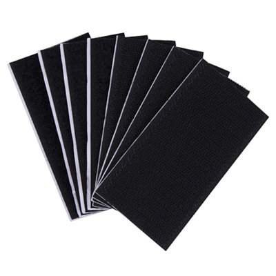 Diall Black Hook & Loop Tape (L)0.1M (W)50mm Pack Of 4 from B&Q