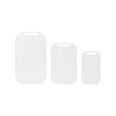 Goodhome High-Density Polyethylene (Hdpe) Chopping Board White