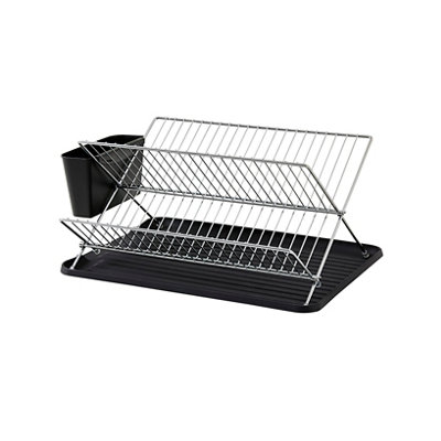 GoodHome Datil X-Shaped Dish Drainer Rack(W)460mm from B&Q
