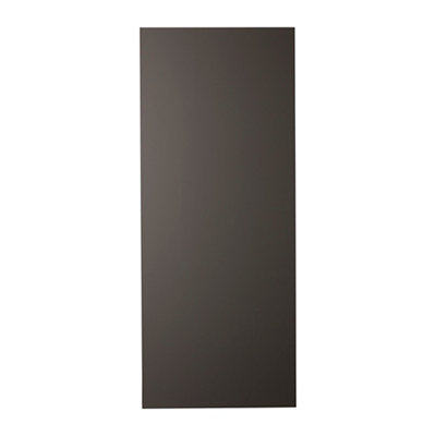 B&Q -  Garcinia Integrated Handle Gloss Anthracite Tall Larder Cabinet Door (W)600mm (H)1467mm (T)19mm