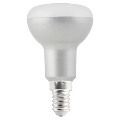 B&Q -  4.2W 470Lm 120° Frosted Reflector (R50) Warm White Led Light BulbPack Of 2