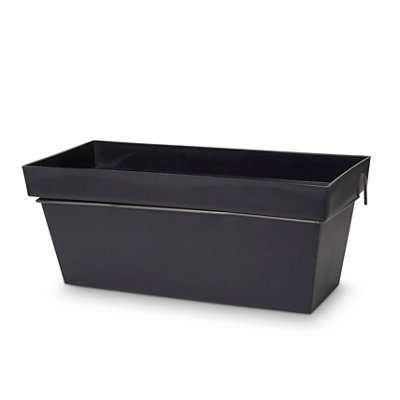 Verve Nurgul Matt Rectangular Polypropylene Trough 25L (W)58.7Cm from B&Q