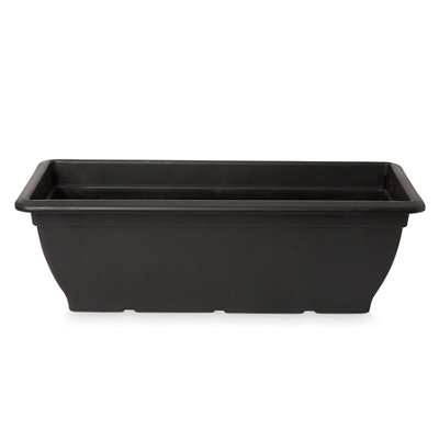 Verve Florus Rectangular Plastic Trough 15L (W)24.5Cm from B&Q