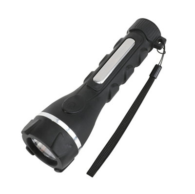 Diall Black 50Lm Led Battery-Powered Torch from B&Q