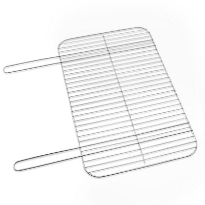 Blooma Rectangular Steel Bbq Grill (L)60Cm X (W)40Cm from B&Q