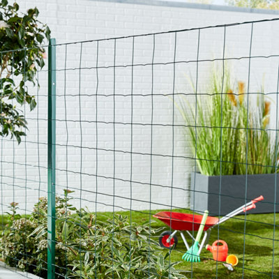 Shop fencing mesh.