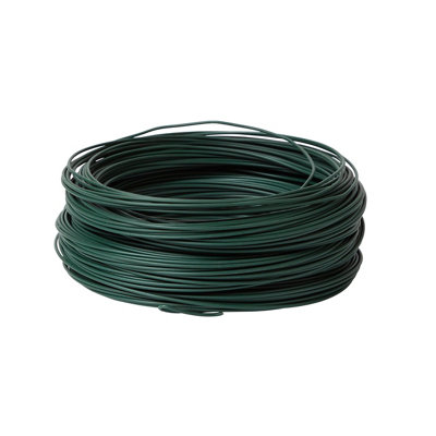 Blooma Plastic-Coated Steel Tension Wire(L)100M (W)0.24M from B&Q