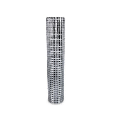 Blooma Galvanised Steel Wire Mesh Roll, (L)5M (H)1M