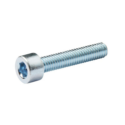 Diall M6 Cylindrical Zinc-Plated Carbon Steel Set Screw & Nut (Dia)6mm (L)30mmPack Of 20 from B&Q