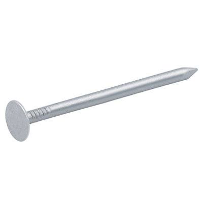 Diall Galvanised Clout Nail (L)50mm (Dia)3mm 2Kg from B&Q