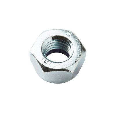 Diall M10 Carbon Steel Lock NutPack Of 100 from B&Q