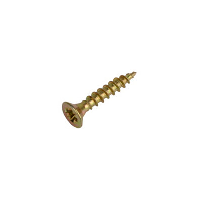 Diall Countersunk Yellow-Passivated Carbon Steel Decking Screw (Dia)3.5mmPack Of 500 from B&Q